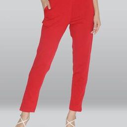 lyra Ankle-Length Cotton Pencil Pant-picture-17
