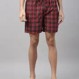 Checked Mid-Rise  Bermudas-image-97