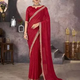 nyrika Women Georgette Saree -picture-0