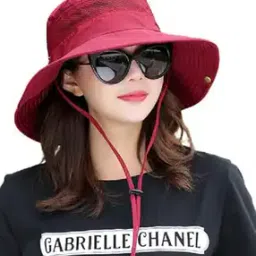 Women Lace Sun Hat-image-40