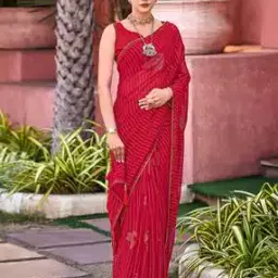 Striped Saree with Tassels-picture-13