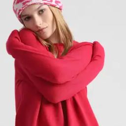 Knitted Round-Neck Pullover-image-42
