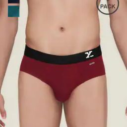 Pack of 3 Briefs with Elasticated Waist-image-63
