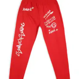 Boys Straight Track Pants with Elasticated Waist-picture-0