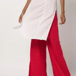 Palazzo Pants with Semi-Elasticated Waistband-picture-28
