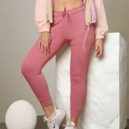 Women NSW STRDST FLC Joggers with Drawstring Waist-image-94