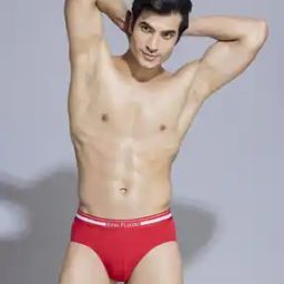 Men Briefs with Logo Waistband-image-59