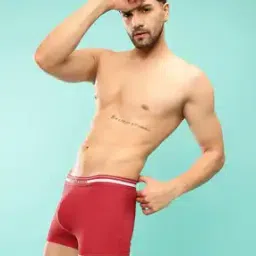 Men Trunks with Logo Waistband-image-60