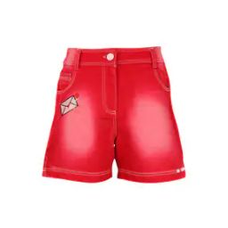 Dyed/Washed Flat Front Shorts-picture-0