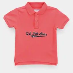 Boys Regular Fit Cotton Polo T-Shirt-image-98