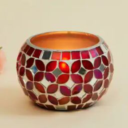 Corsica Glass Votive Holder Table Decor-44