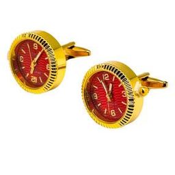 Men Brass Watch Dial Cufflinks-image-48