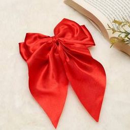 Girls Fancy Bow Detailed Self-design Hair Clips   -image-2