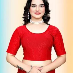 Women Embellished Round-Neck Blouse-picture-39