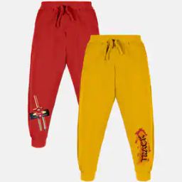 Boys Pack of 2 Graphic Print Joggers-39
