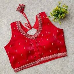 Women Embroidered Front-Open Blouse-39