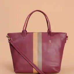 Tote Bag with Metal Logo Accent-21