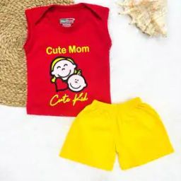 Cotton Round Neck Printed Set  -picture-41