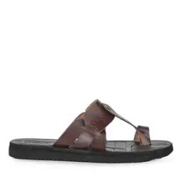 Men Thong-Style Flip-Flops with PU Upper-2