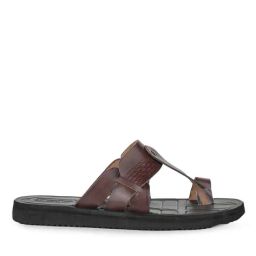 bata Men Thong-Style Flip-Flops with PU Upper image 1