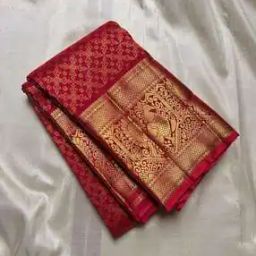 Women Banarasi Soft Silk Saree With Stunning Gold Rich Pallu Saree-image-18