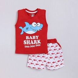 pixie n prince Boys Graphic Shorts T-shirt Set-picture-20