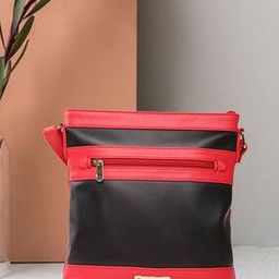 Women Striped Sling Bag-image-4