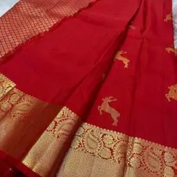 Women Kanjeevaram Soft Silk Saree-image-71