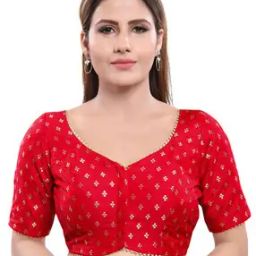 Woven Design V-neck Front Open Blouse-image-29
