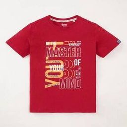 Boys Sustainable Printed Round-Neck T-Shirt-image-14