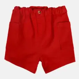 Unisex Patterned Shorts with Patch Pockets-image-43