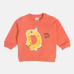 Girls Graphic Print Sweatshirt-image-4