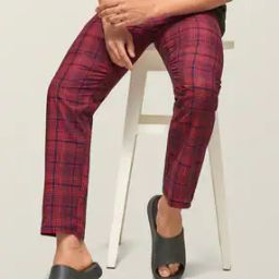 Checked Pyjamas with Insert Pockets-picture-0