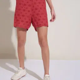 Women High Rise Shorts-image-30