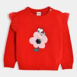 Embroidered Round-Neck Sweater-picture-32