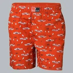 Functional Pocket & Allover Print Boxer Shorts-image-13