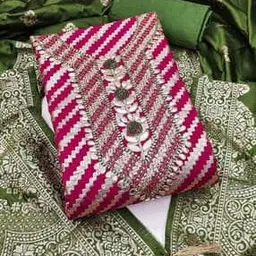 svaraa Women Embellished Unstitched Dress Material-picture-48