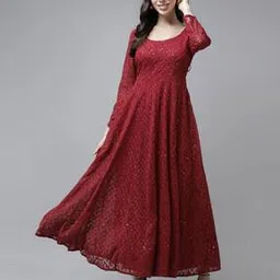 panit Embellished Maxi Gown Dress-picture-10
