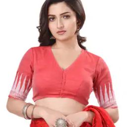 Embroidered Unstitched Blouse Piece-18