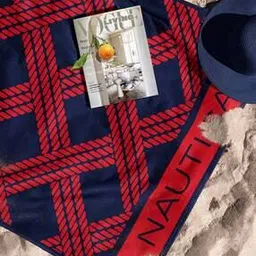 nautica Geometric Pattern Bath Towels-picture-19