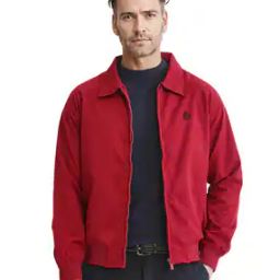 Men Regular Fit Bomber Jacket-image-2