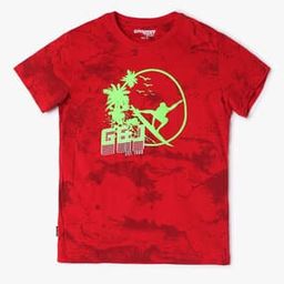 Graphic Print Crew-Neck T-Shirt-picture-10