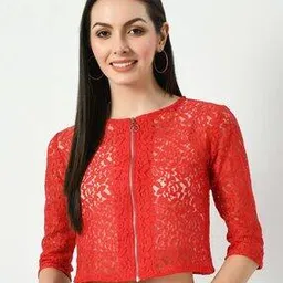 Women Embroidery Shrug-picture-35