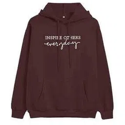 Women Printed Regular Fit Hoodie-image-52