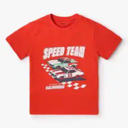 Boys Core Graphic Print Relaxed Fit Round-Neck T-Shirt-image-38