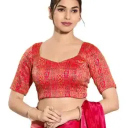 Women Back Open Blouse-image-54