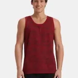 jockey Super Combed Cotton Printed Tank Top-AM67-picture-33