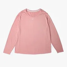 Women One DF LS STD Top with Logo Print-image-59
