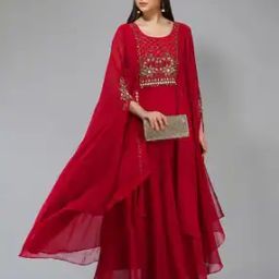 Embellished A-line Kurta-image-38