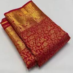 Women Woven Zari Saree with Blouse Piece-image-60